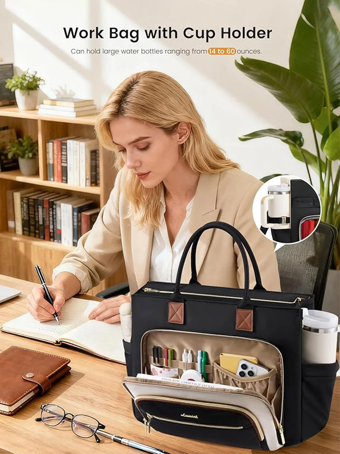 Insulated Lunch Bag 15.6" 17.3" sold by LOVEVOOK product image thumbnail 2