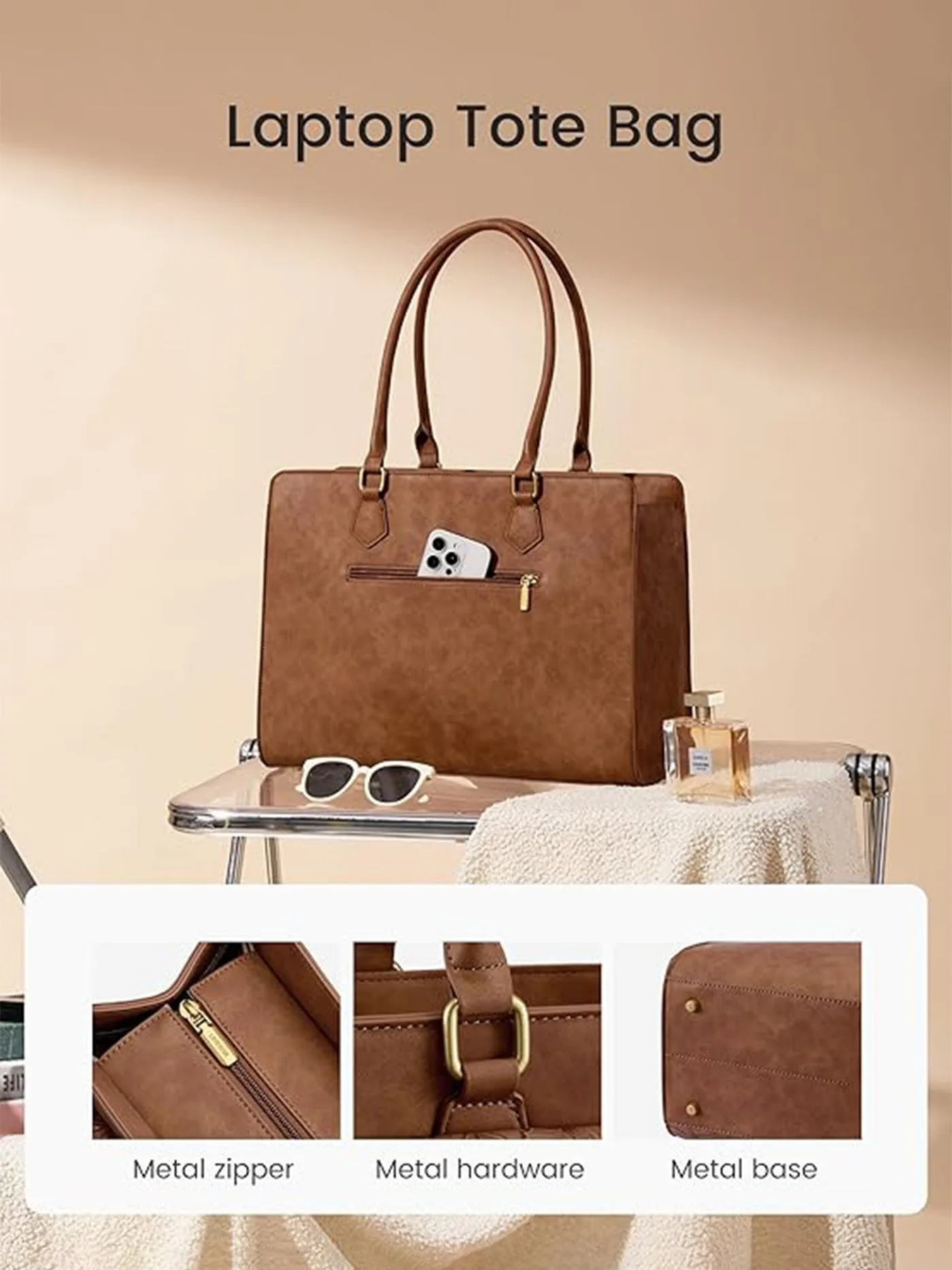 Laptop Tote Bag 15.6" 17.3" sold by LOVEVOOK product image thumbnail 4