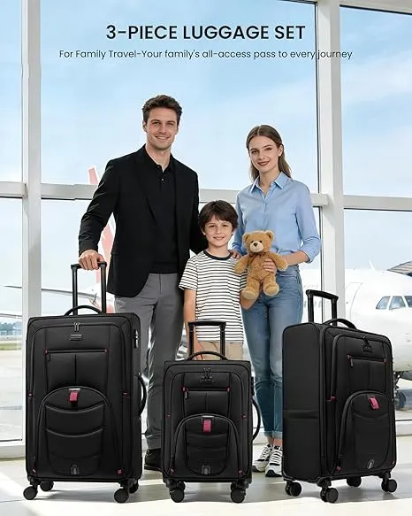 Carry On Luggage 22" 24" 28" (ONLY US) sold by LOVEVOOK product image thumbnail 2