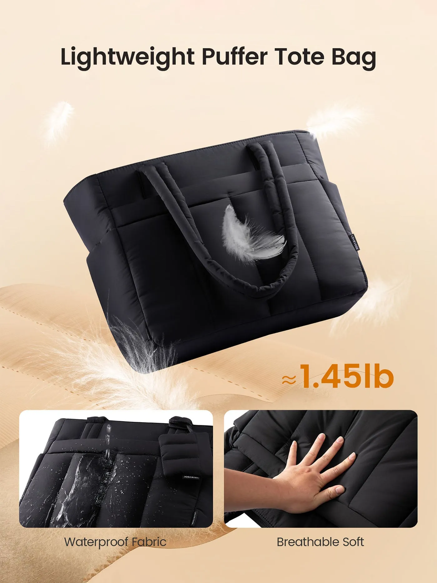 Buffer Tote Bag sold by LOVEVOOK product image thumbnail 2