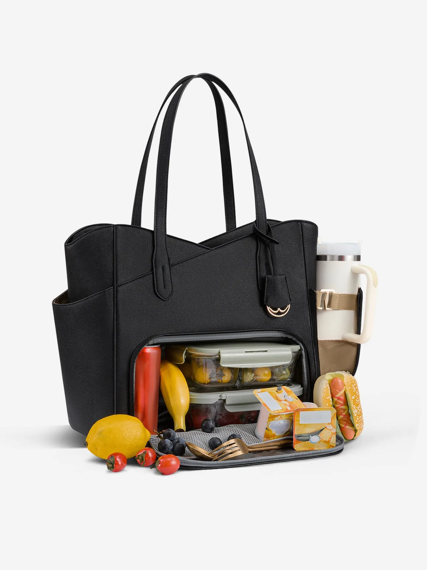 Lunch Tote Bag with Lunch Compartment 15.6" 17.3" sold by LOVEVOOK