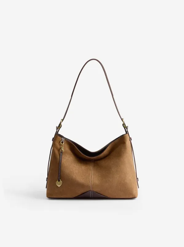 The Anchor Collection Hobo Bag, C0005, Brown made by LOVEVOOK