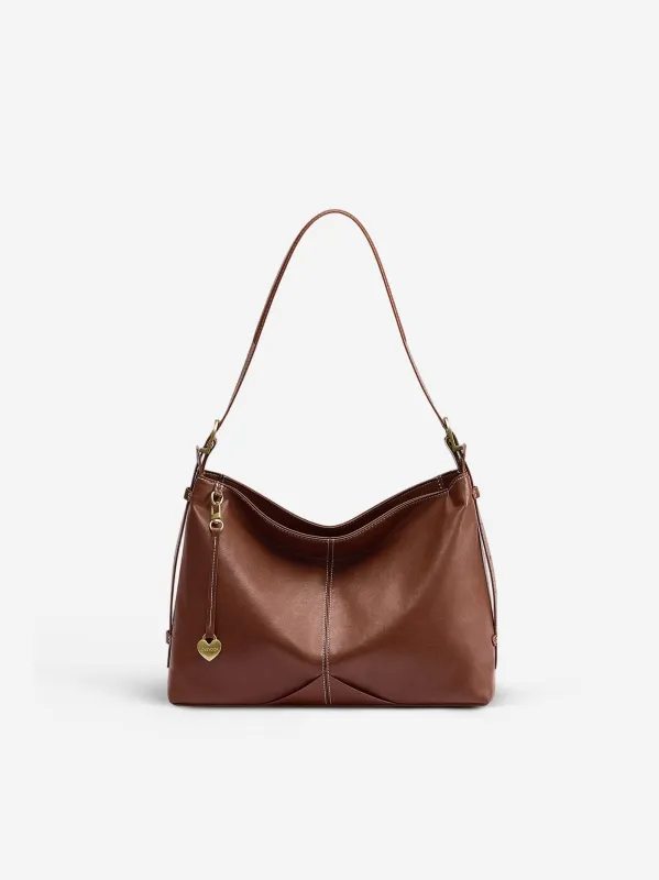 The Anchor Collection Hobo Bag, C0005, Cognac made by LOVEVOOK