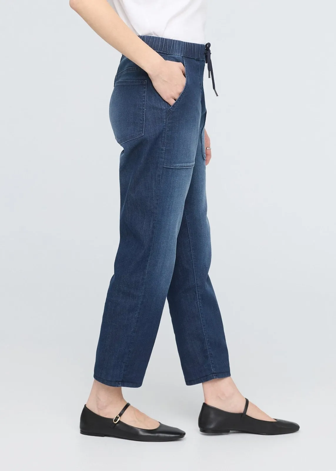 Performance Denim Lite Harbour Pant - Stone Wash sold by DUER product image thumbnail 3
