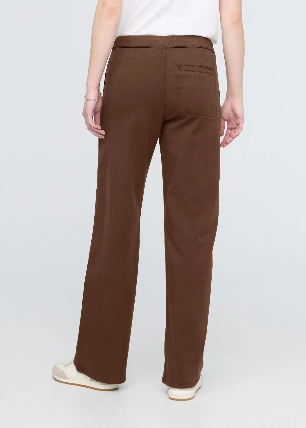No Sweat Wide Leg Pant - Deep Taupe sold by DUER product image thumbnail 4