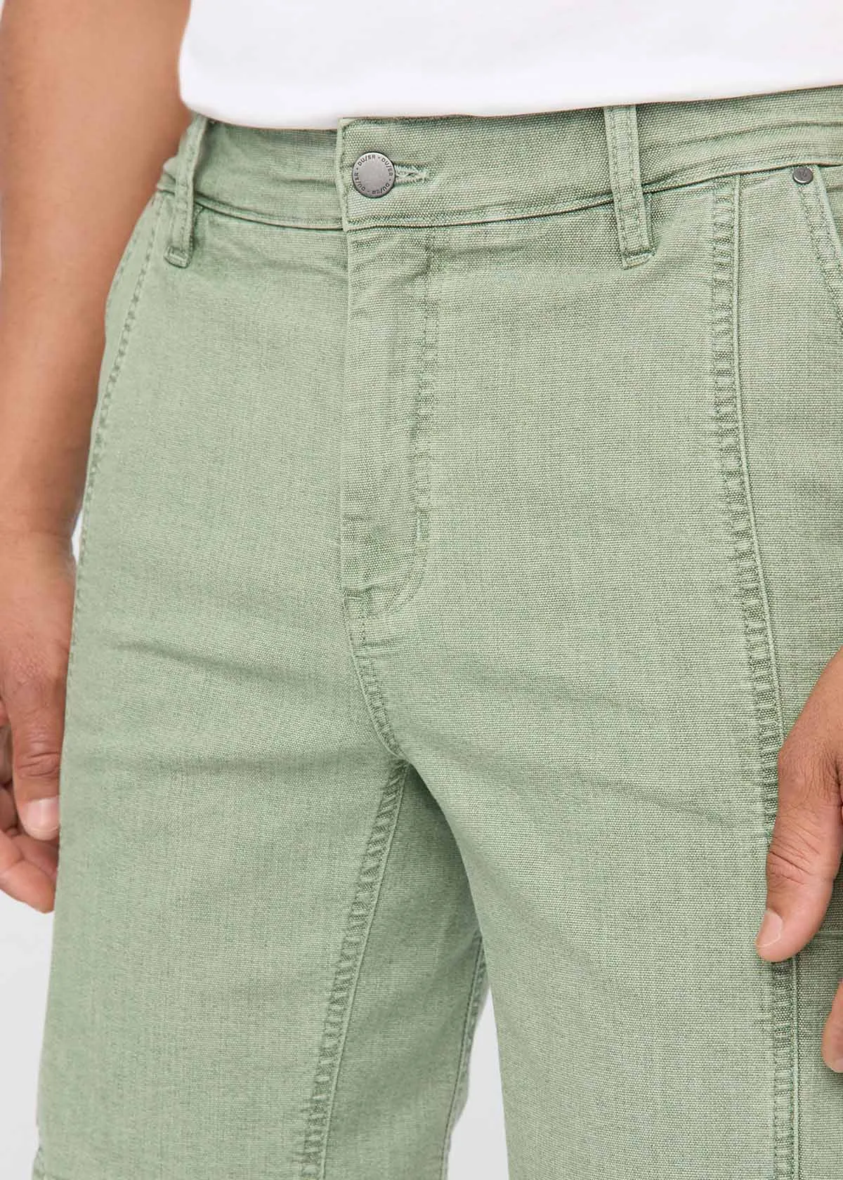 Stretch Canvas Cargo Short - Light Pine sold by DUER product image thumbnail 5