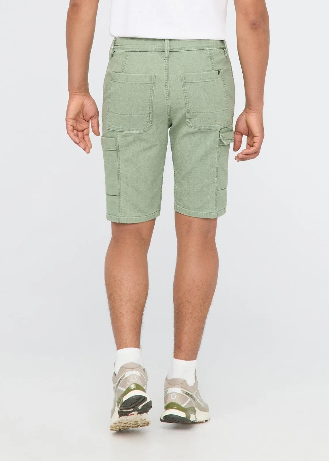 Stretch Canvas Cargo Short - Light Pine sold by DUER product image thumbnail 4