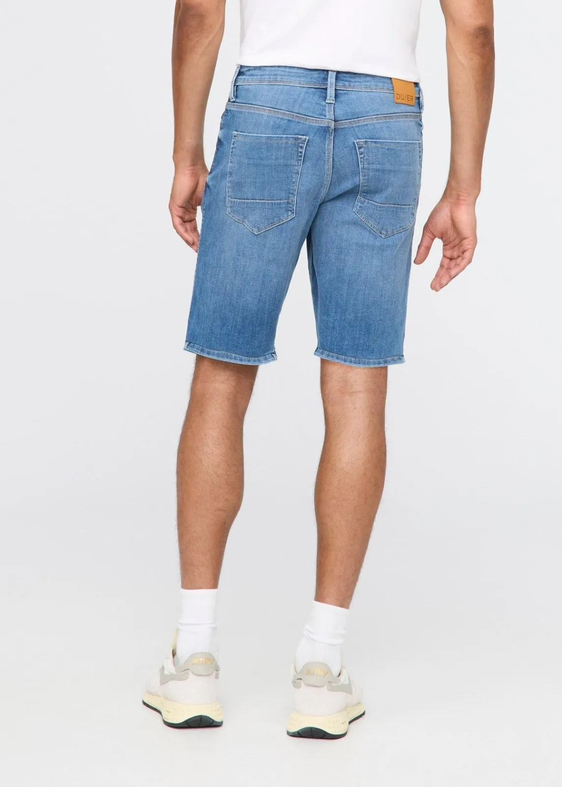 Performance Denim Short - Vintage Seaside sold by DUER product image thumbnail 4