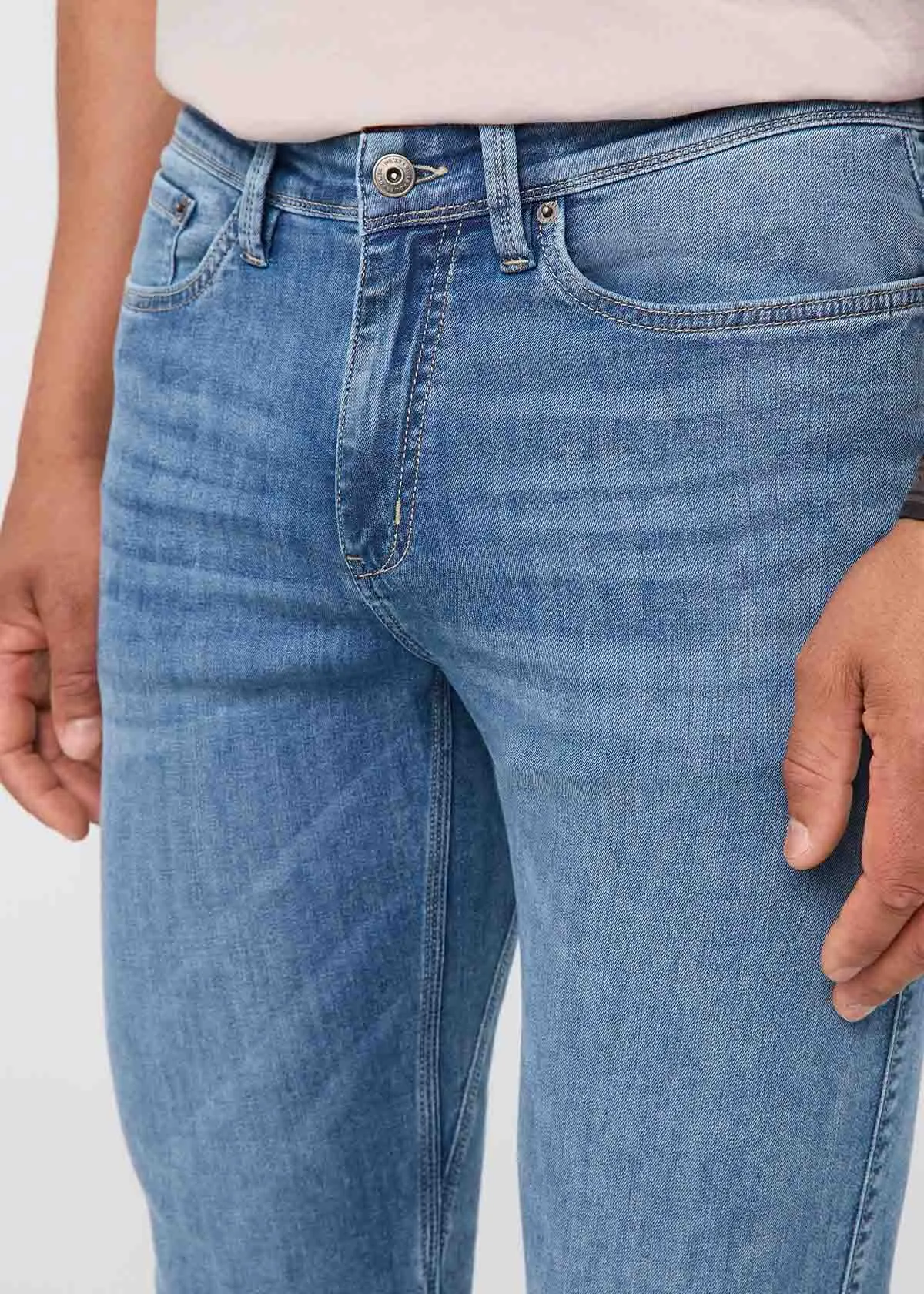 Performance Denim Lite Slim Straight - Slate Indigo sold by DUER product image thumbnail 5