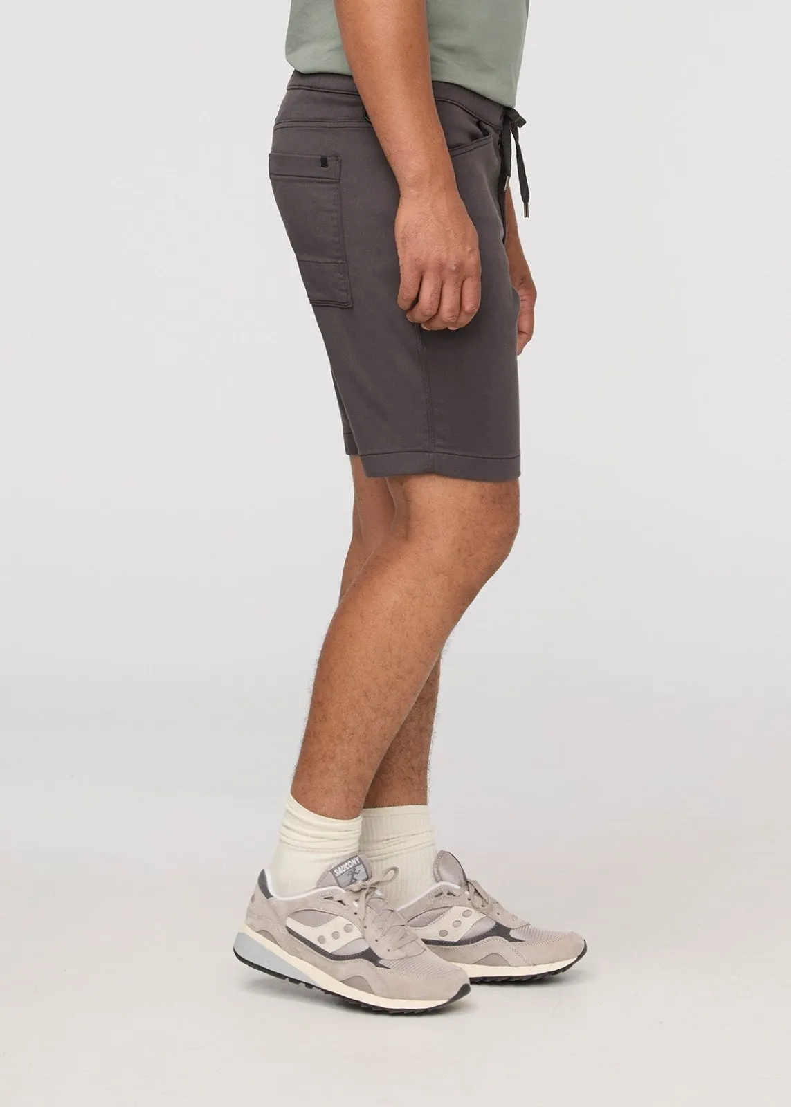 No Sweat Essential Short - Charcoal sold by DUER product image thumbnail 3