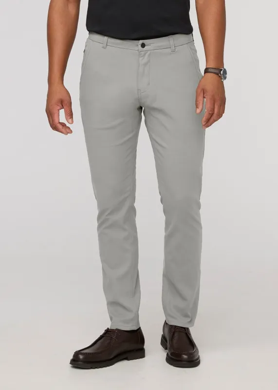 NuStretch Relaxed Taper Trouser - Clean Grey sold by DUER