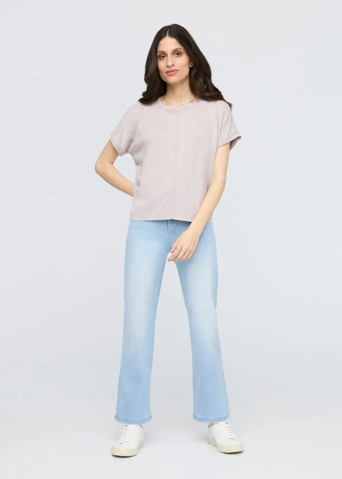 PurePima Vintage Dolman Tee - Washed Ash sold by DUER product image thumbnail 2