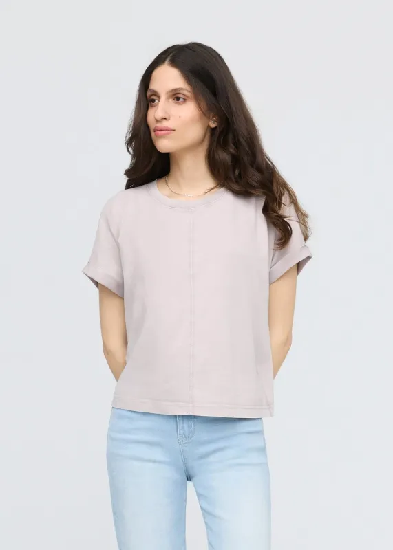 PurePima Vintage Dolman Tee - Washed Ash sold by DUER