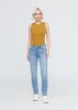 Performance Denim Girlfriend - Hazy Blue (raw hem) sold by DUER