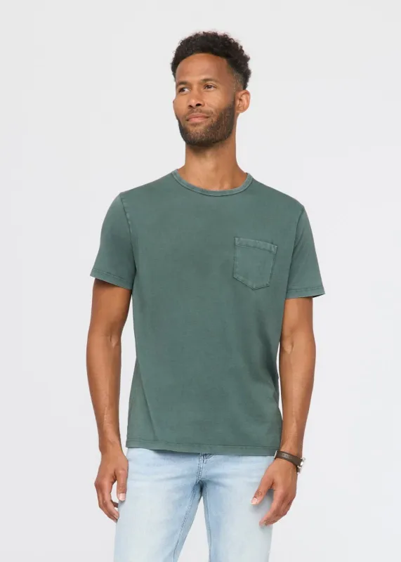 PurePima Vintage Pocket Tee - Washed Peat sold by DUER