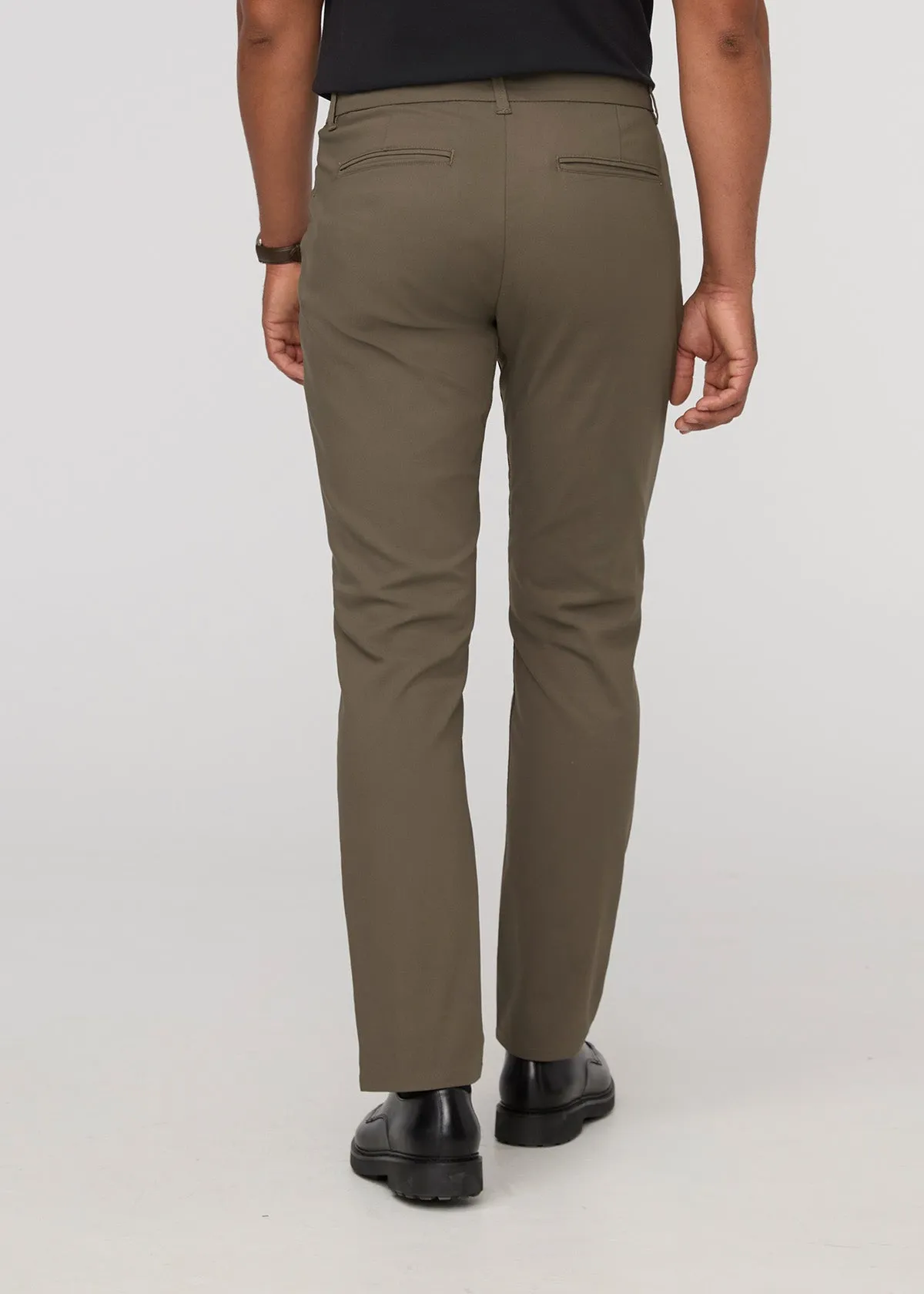 NuStretch Relaxed Taper Trouser - Thyme sold by DUER product image thumbnail 4