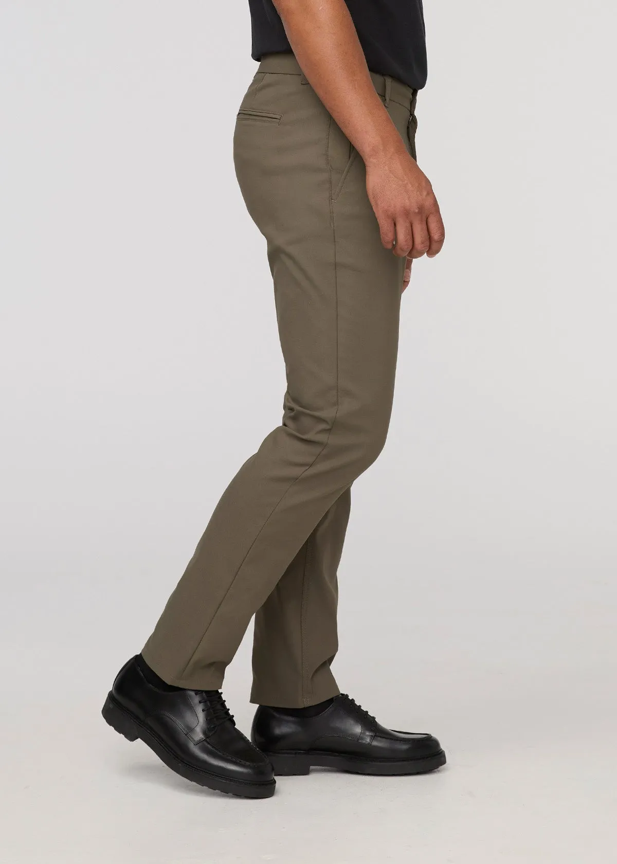 NuStretch Relaxed Taper Trouser - Thyme sold by DUER product image thumbnail 3