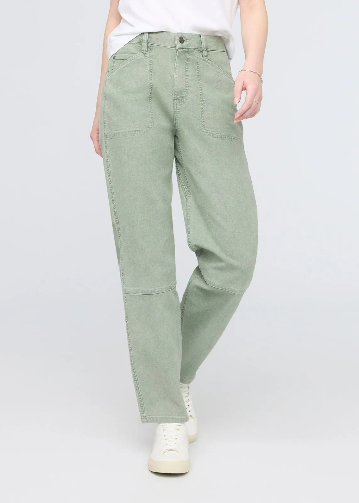 Stretch Canvas Utility Pant - Light Pine sold by DUER