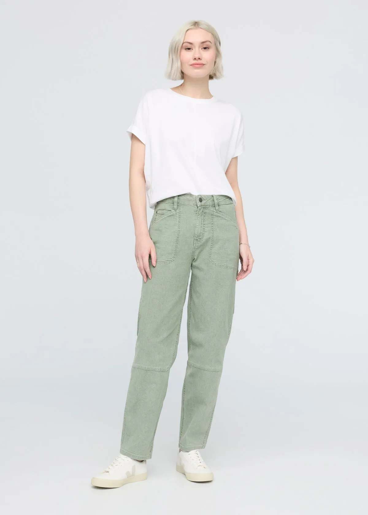 Stretch Canvas Utility Pant - Light Pine sold by DUER product image thumbnail 2