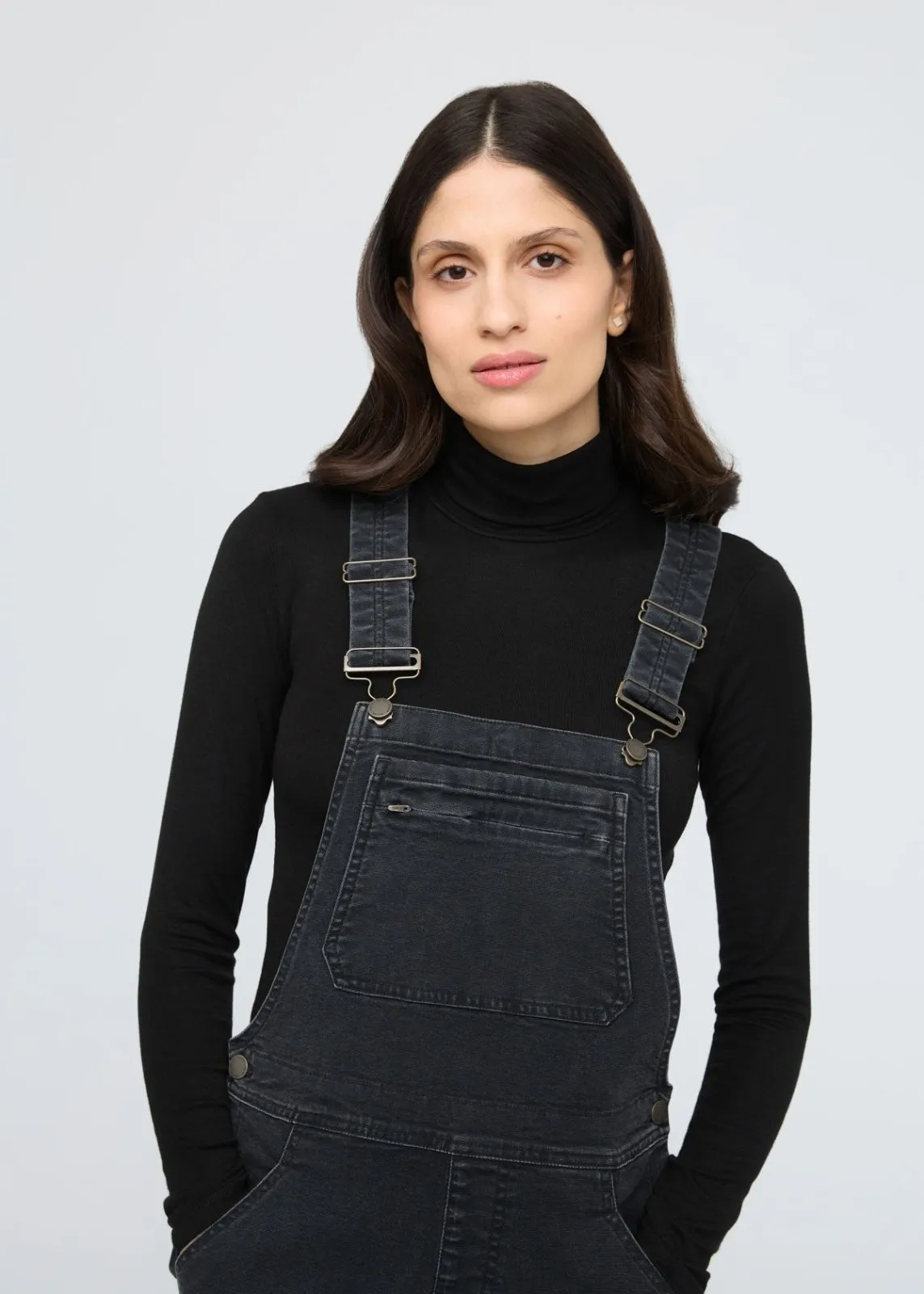 Stretch Canvas Overall - Black sold by DUER product image thumbnail 4