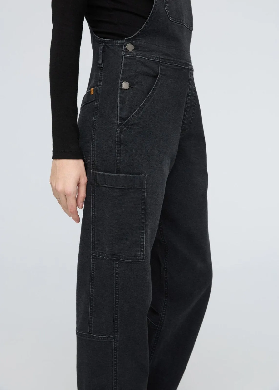 Stretch Canvas Overall - Black sold by DUER product image thumbnail 5