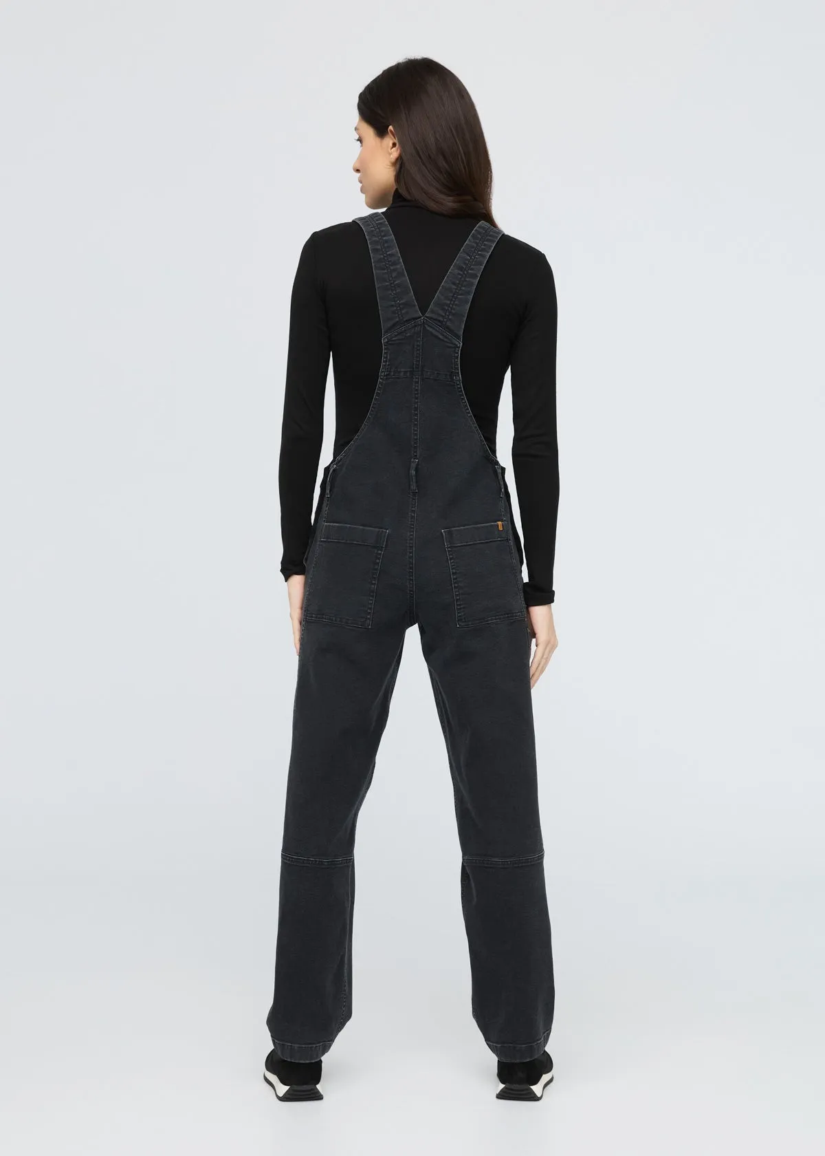 Stretch Canvas Overall - Black sold by DUER product image thumbnail 3