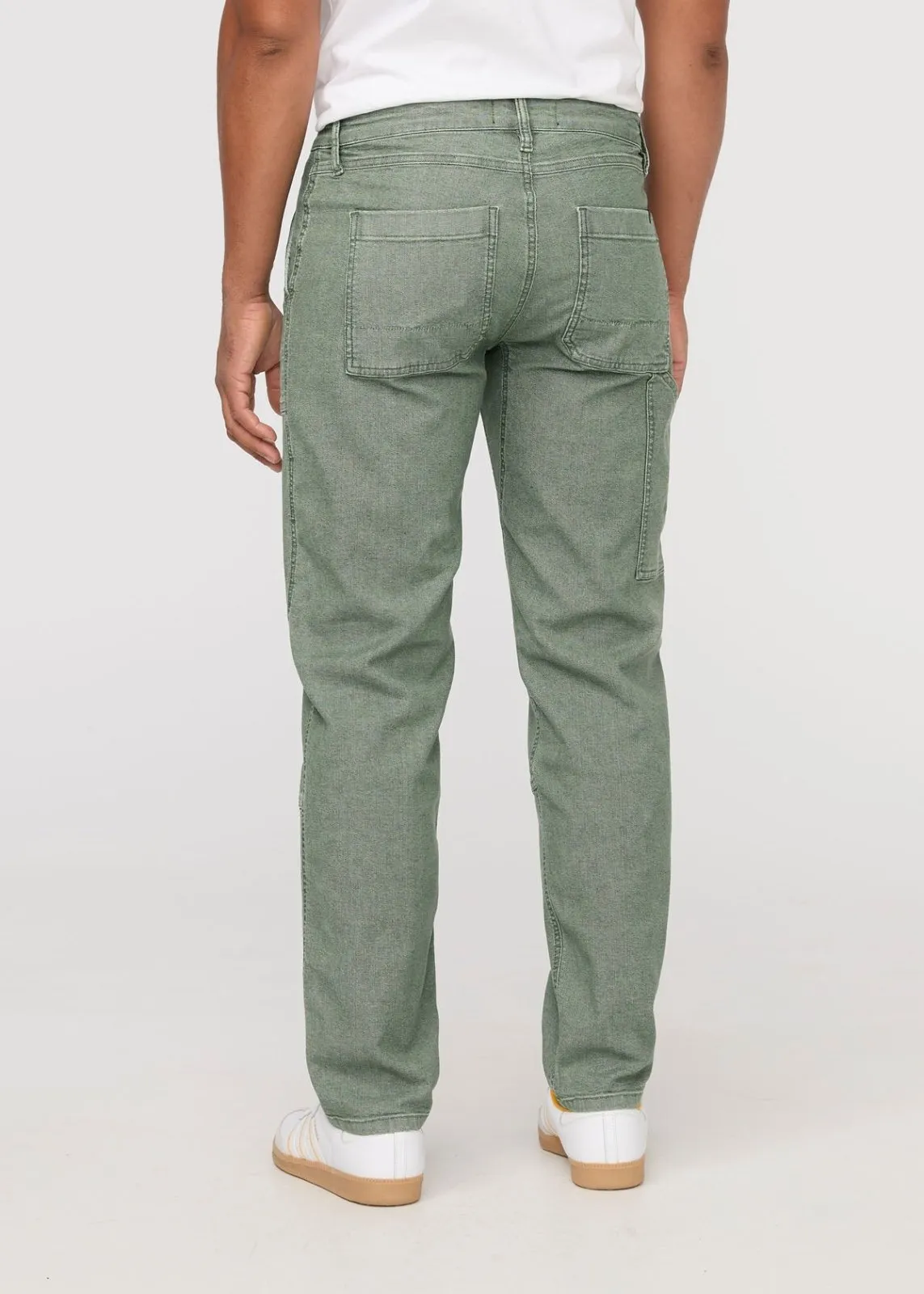 Stretch Canvas Utility Pant - Pine sold by DUER product image thumbnail 4