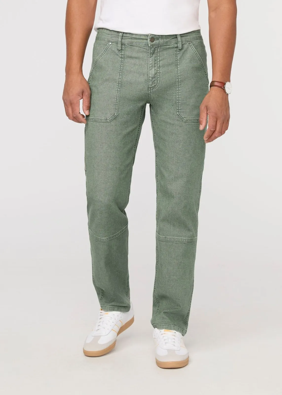 Stretch Canvas Utility Pant - Pine sold by DUER