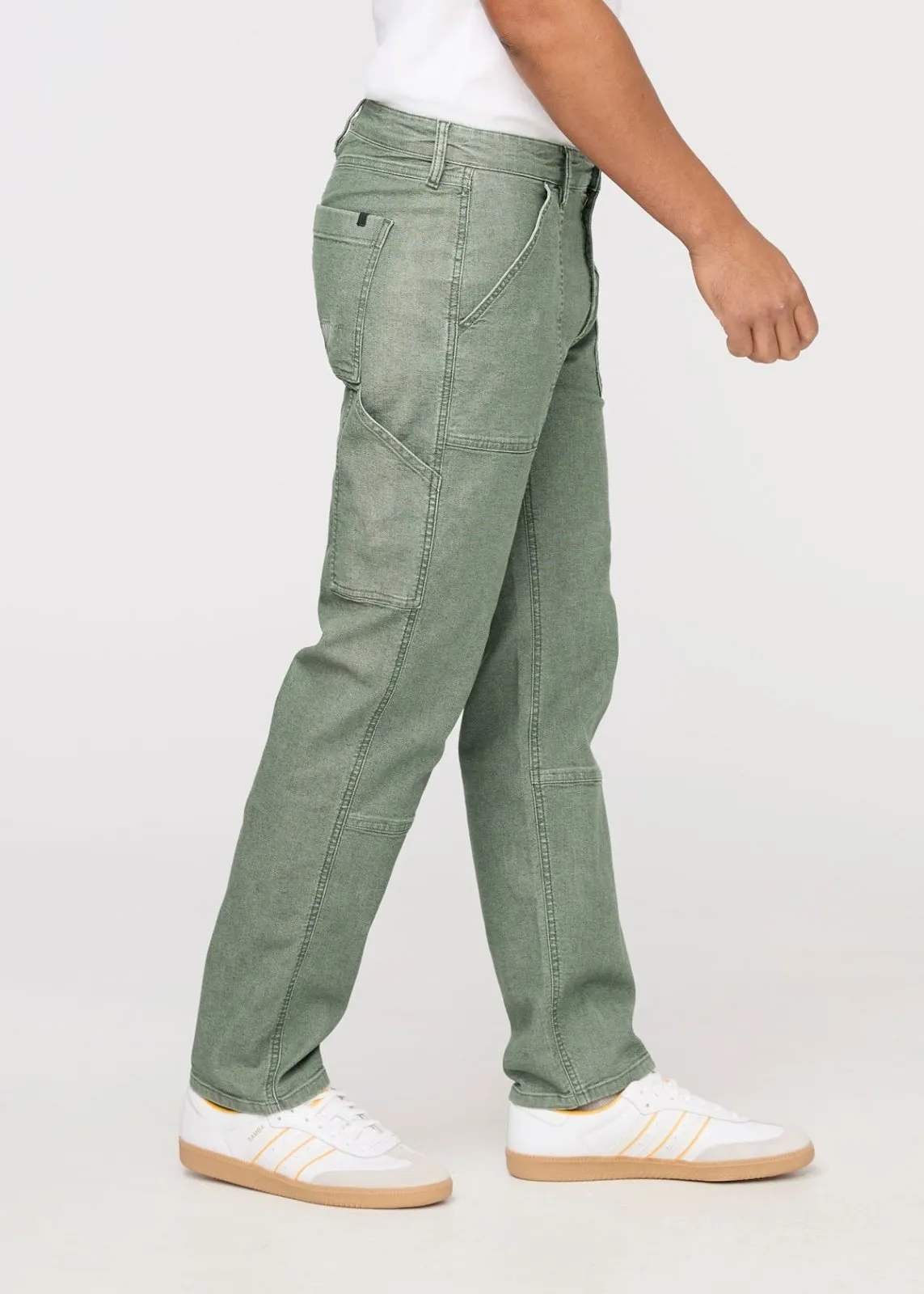 Stretch Canvas Utility Pant - Pine sold by DUER product image thumbnail 3