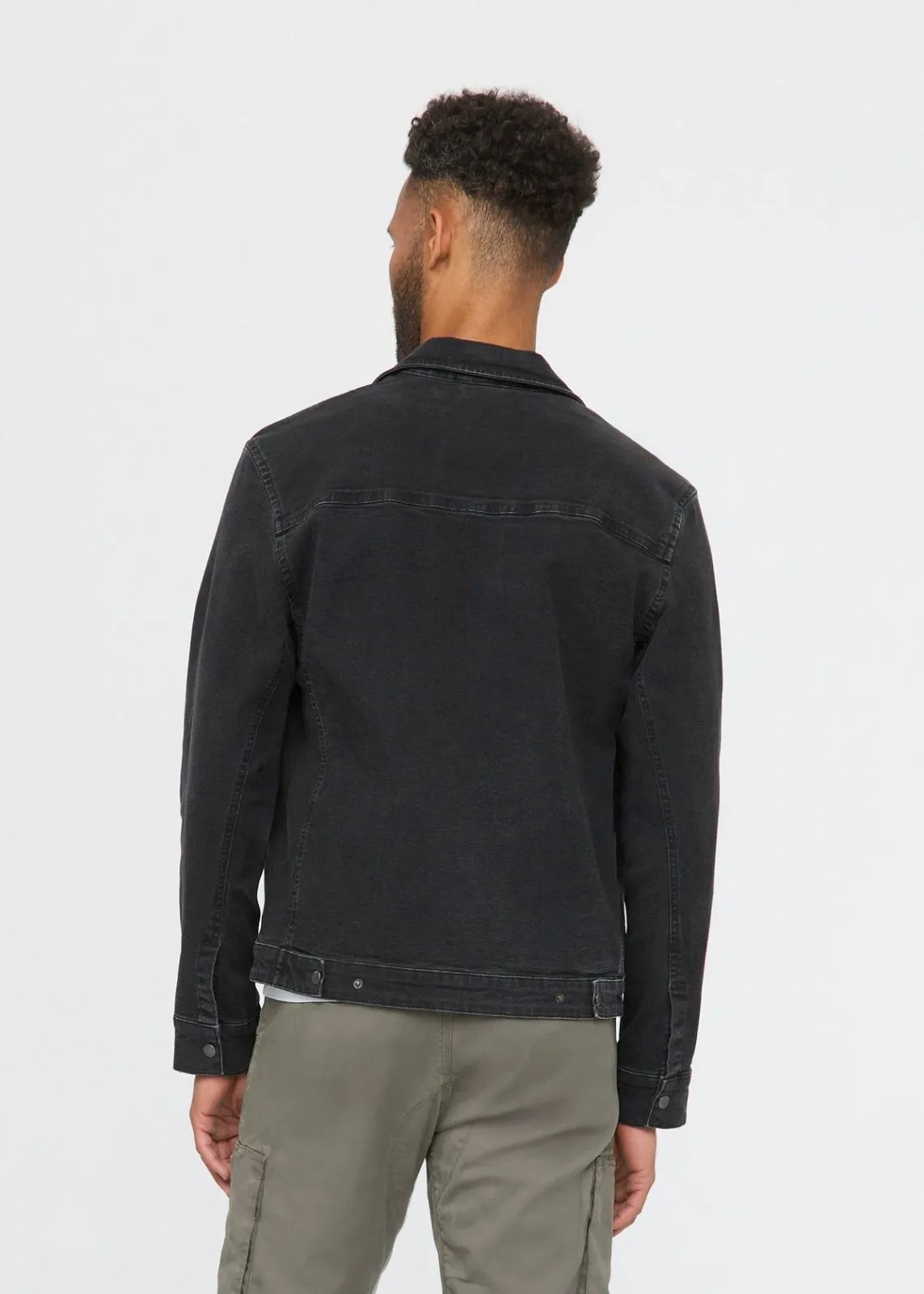 Stretch Canvas Utility Jacket - Black sold by DUER product image thumbnail 4