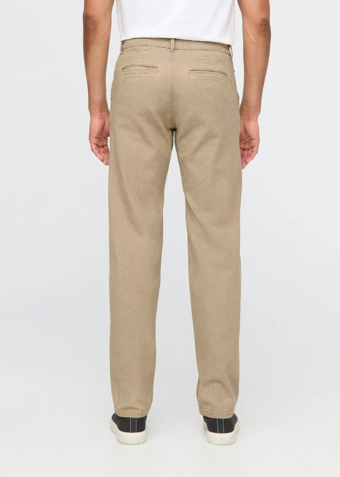 Stretch Canvas Relaxed Straight Chino - Tan sold by DUER product image thumbnail 4