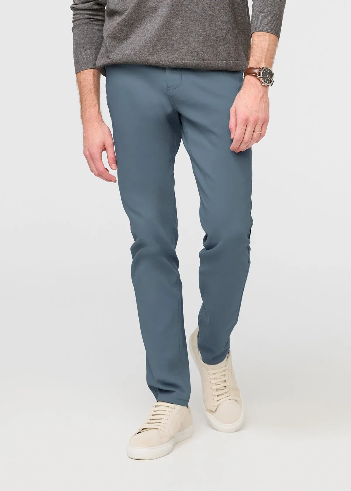 NuStretch Slim 5 Pocket - Steel Blue sold by DUER