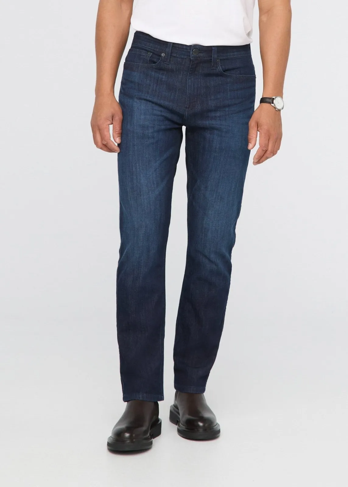 Performance Denim Athletic Straight - Modern Dark Indigo sold by DUER