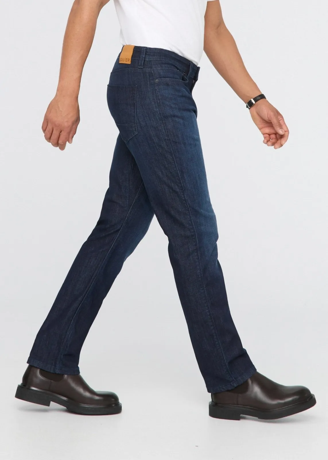 Performance Denim Athletic Straight - Modern Dark Indigo sold by DUER product image thumbnail 3