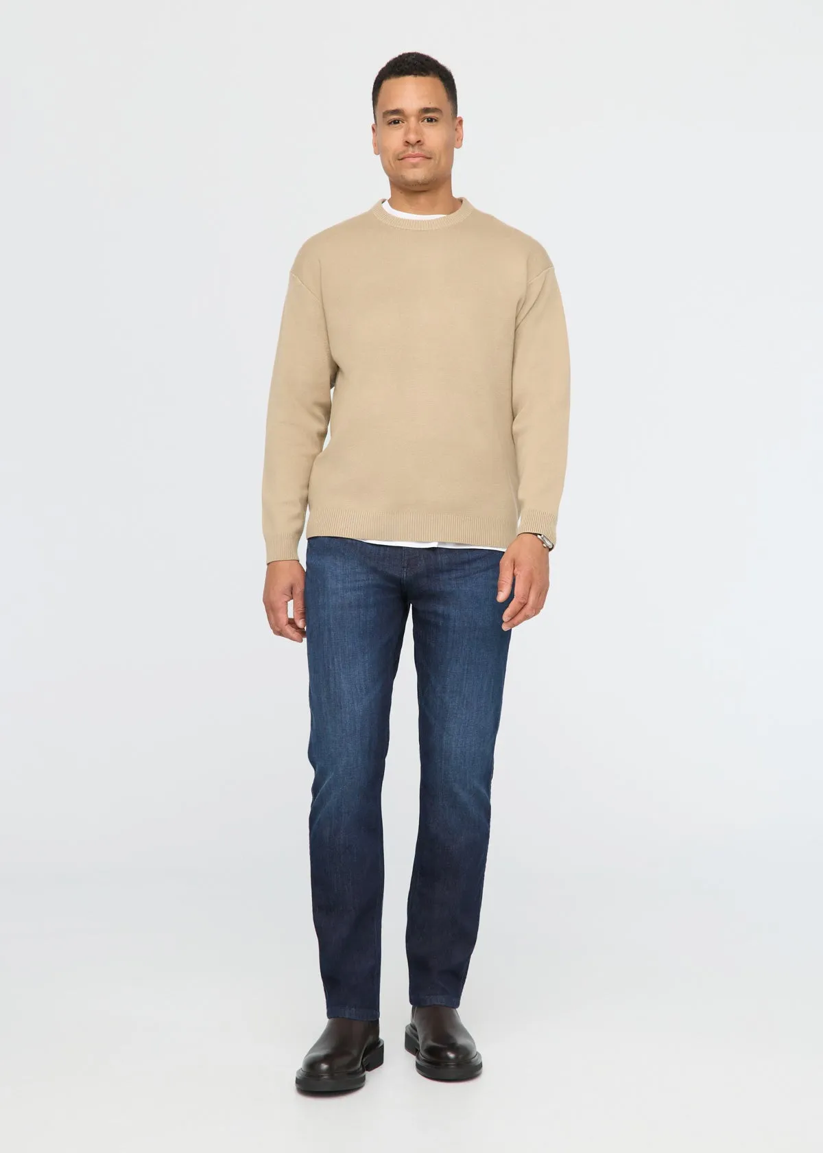 Performance Denim Athletic Straight - Modern Dark Indigo sold by DUER product image thumbnail 2