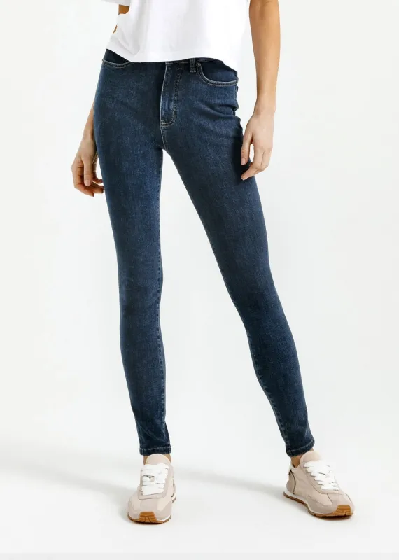 Four Way Flex High Rise Skinny sold by DUER