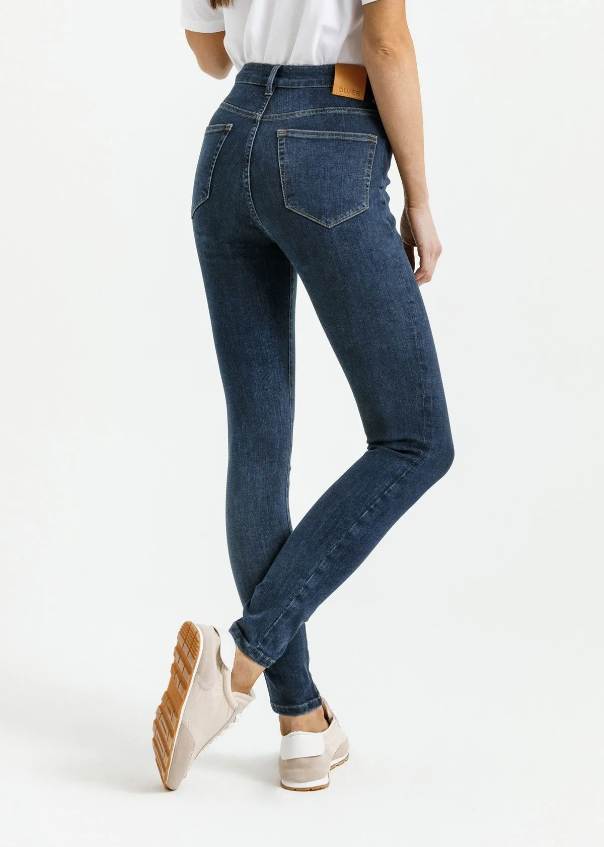 Four Way Flex High Rise Skinny - Dark Stone sold by DUER product image thumbnail 4