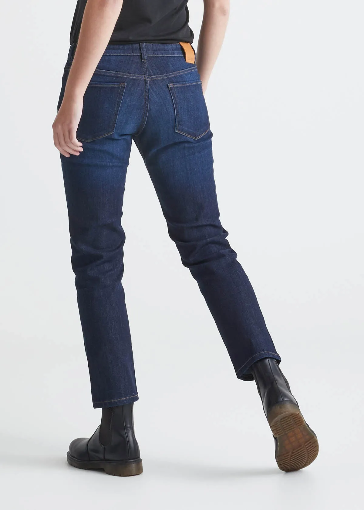 Performance Denim Girlfriend - Dark Stone sold by DUER product image thumbnail 4