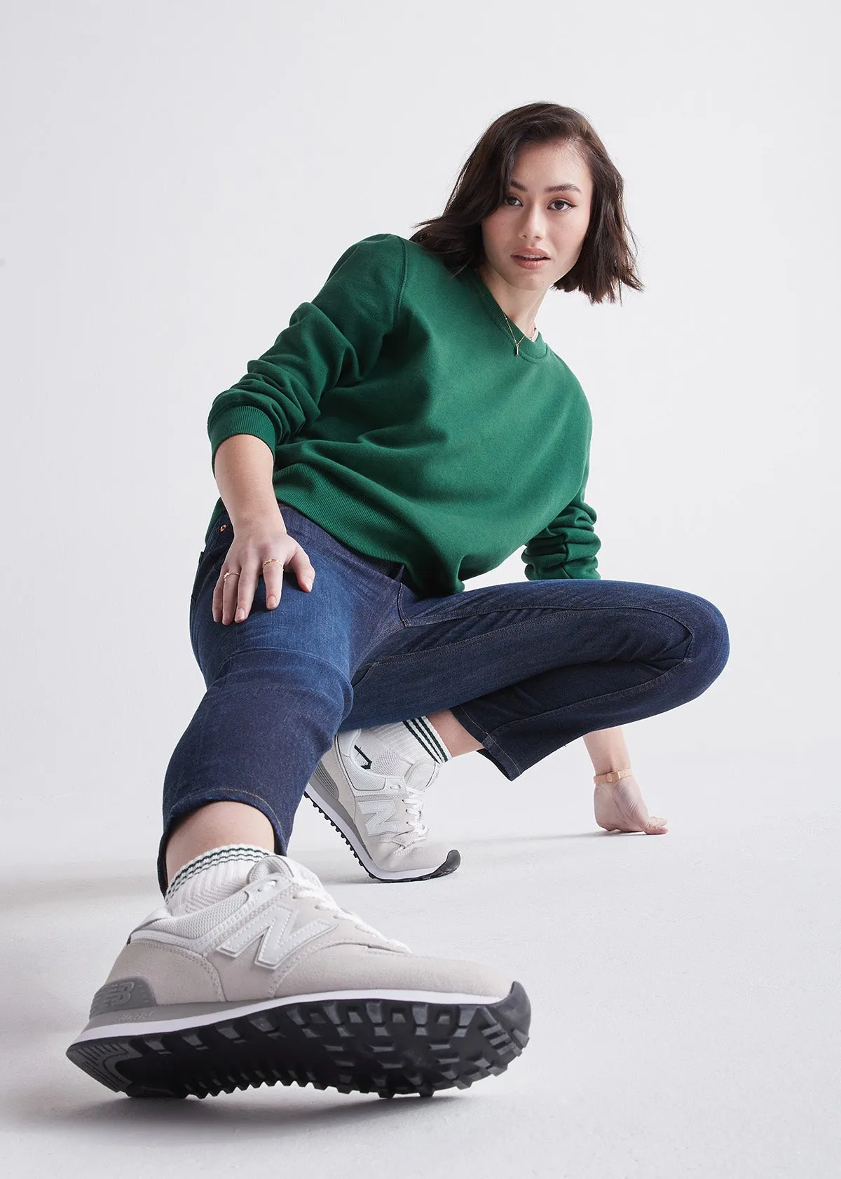 Performance Denim Girlfriend - Dark Stone sold by DUER product image thumbnail 3