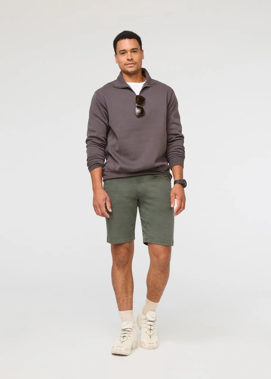No Sweat Short Relaxed - Moss sold by DUER product image thumbnail 2