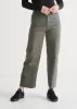 LuxTwill High Rise Trouser - Thyme sold by DUER