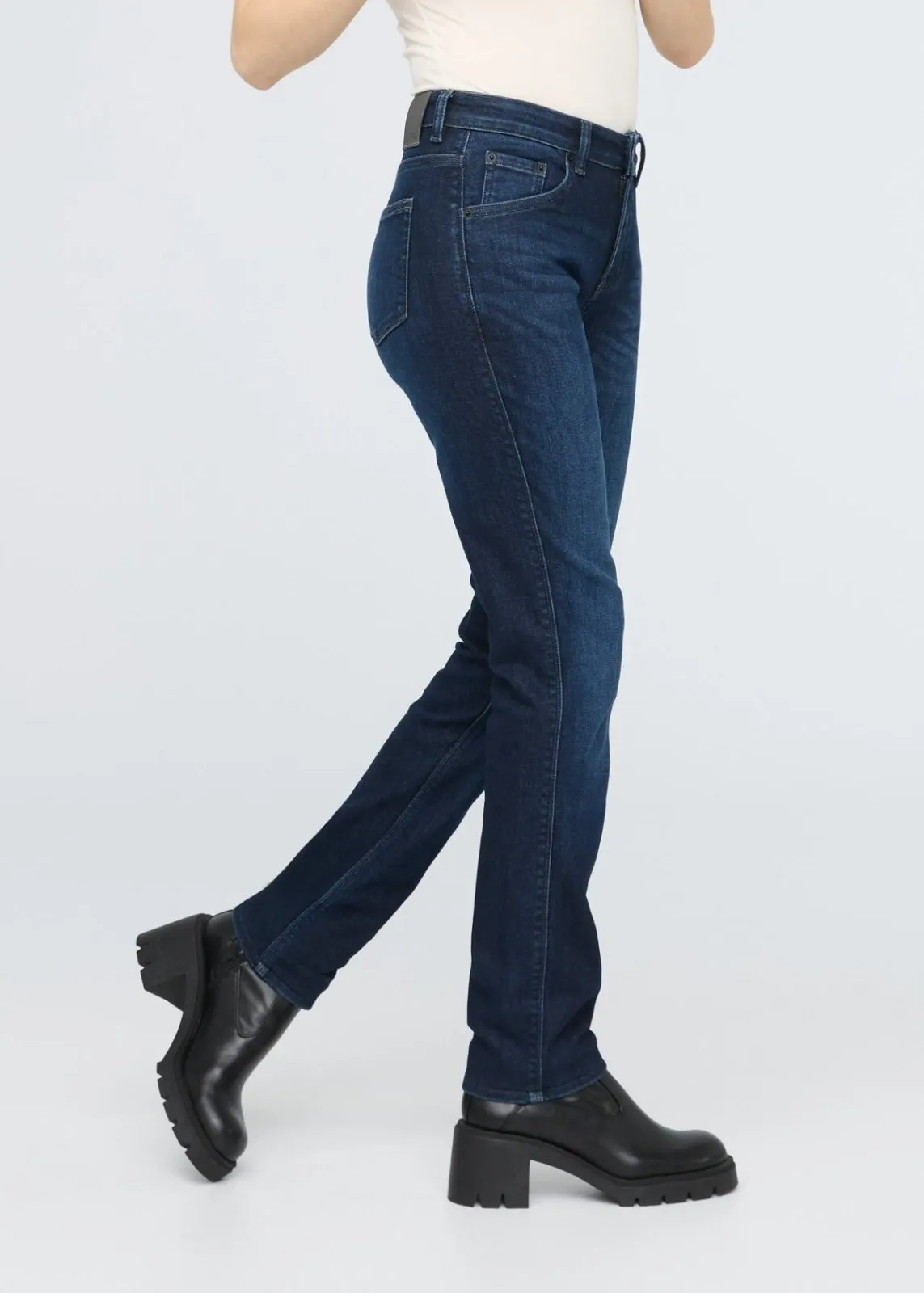 Tech Fleece Denim Slim Straight - Dark Indigo sold by DUER product image thumbnail 3