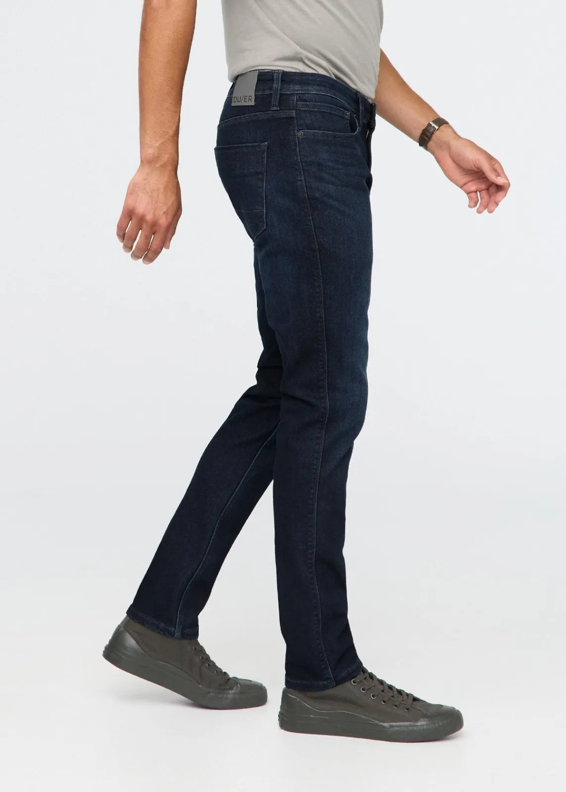 Tech Fleece Denim Slim - Dark Indigo sold by DUER product image thumbnail 3