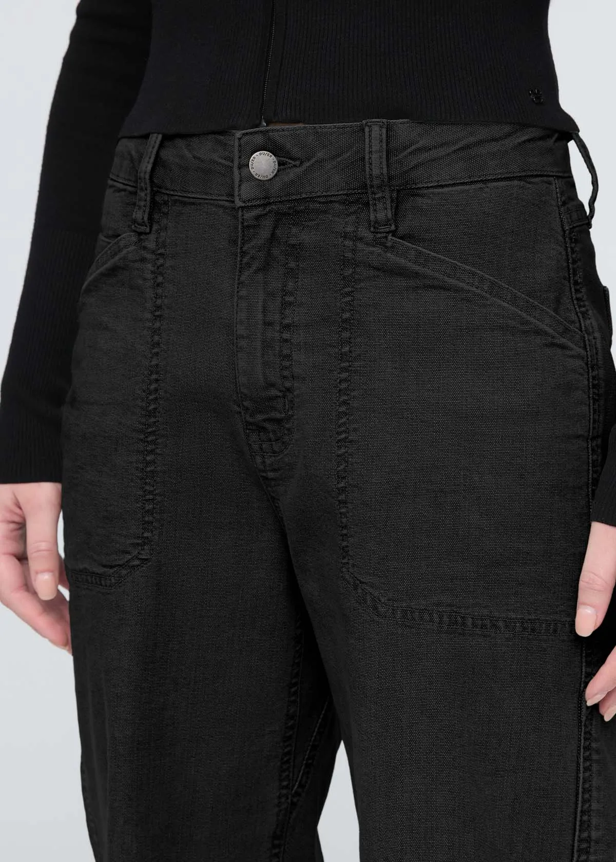 Stretch Canvas Utility Pant - Black sold by DUER product image thumbnail 5