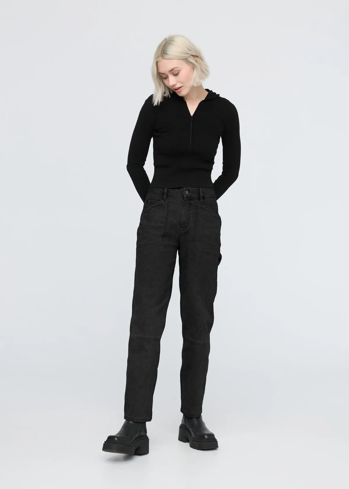 Stretch Canvas Utility Pant - Black sold by DUER product image thumbnail 2