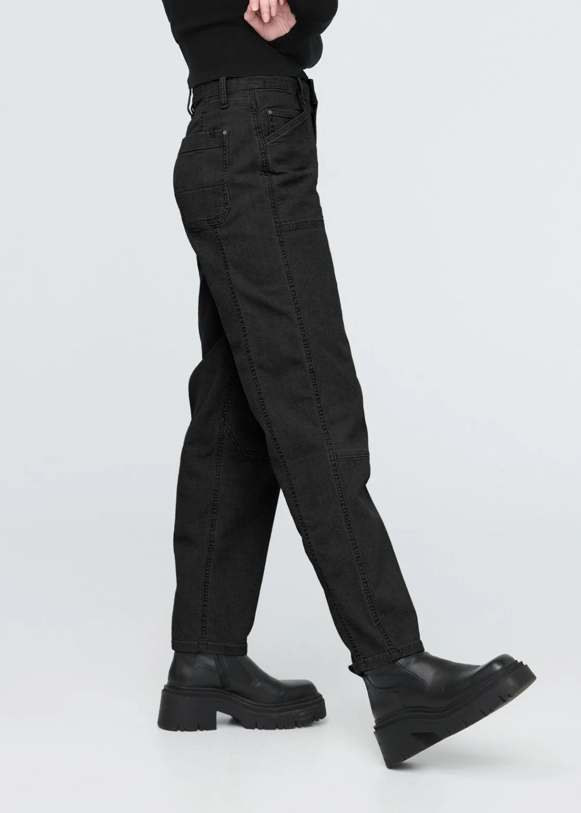 Stretch Canvas Utility Pant - Black sold by DUER product image thumbnail 3