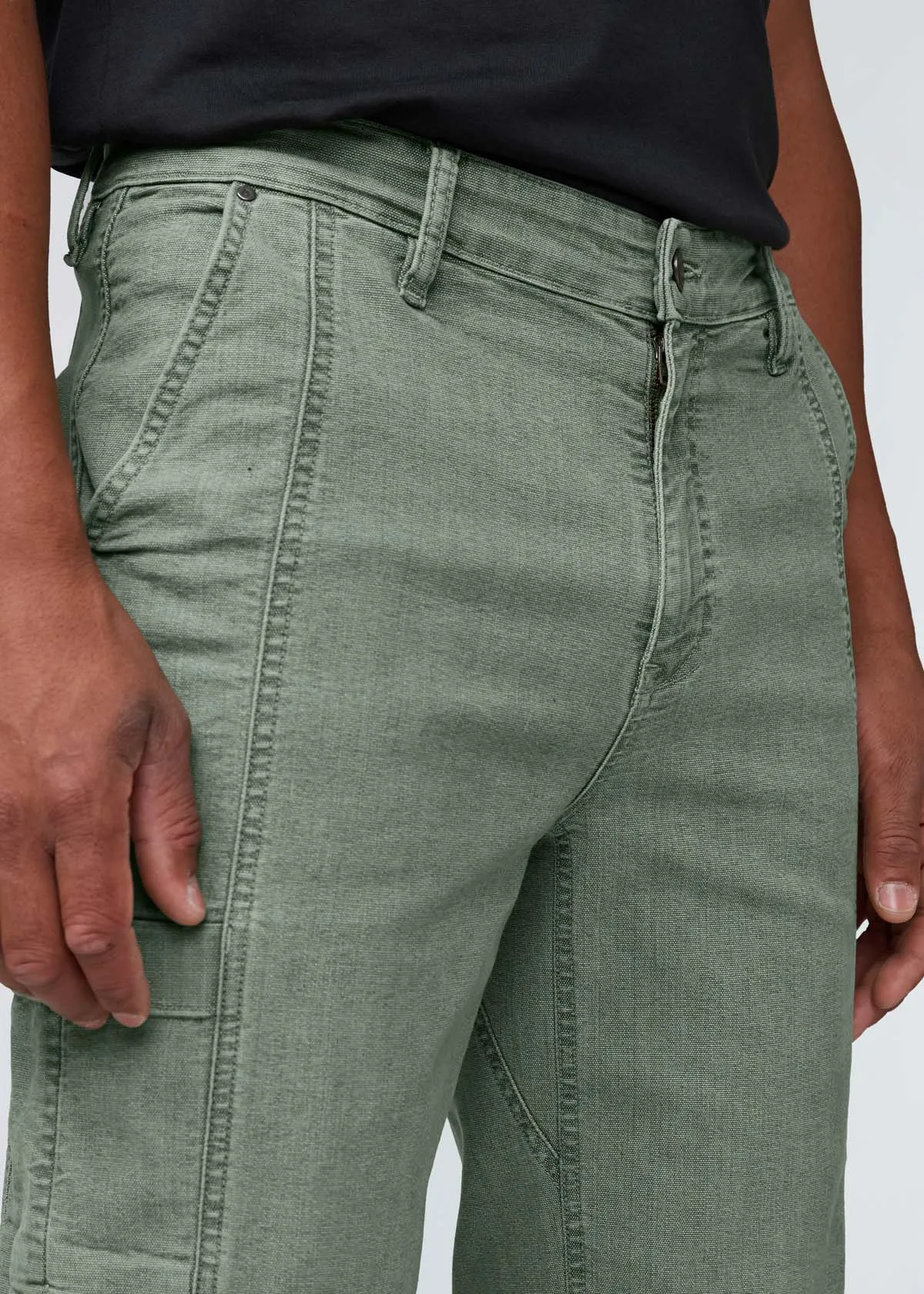 Stretch Canvas 7 Pocket Pant - Pine sold by DUER product image thumbnail 5