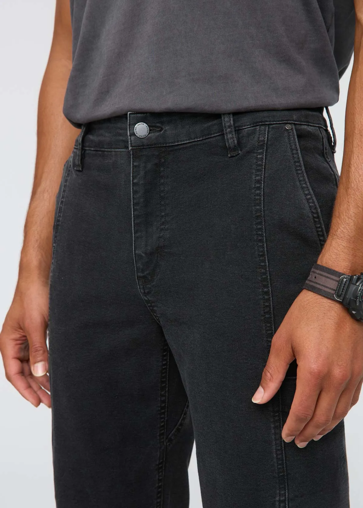 Stretch Canvas 7 Pocket Pant - Black sold by DUER product image thumbnail 5