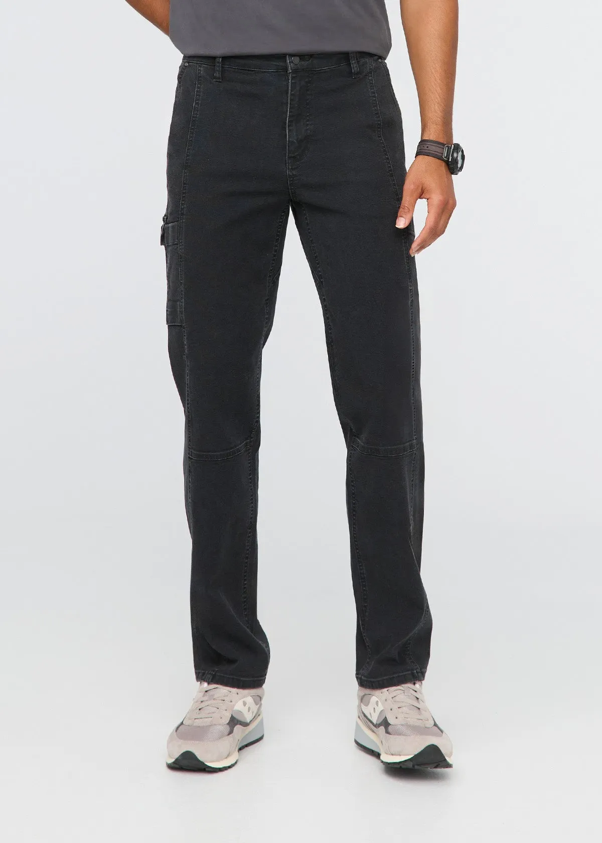 Stretch Canvas 7 Pocket Pant - Black sold by DUER