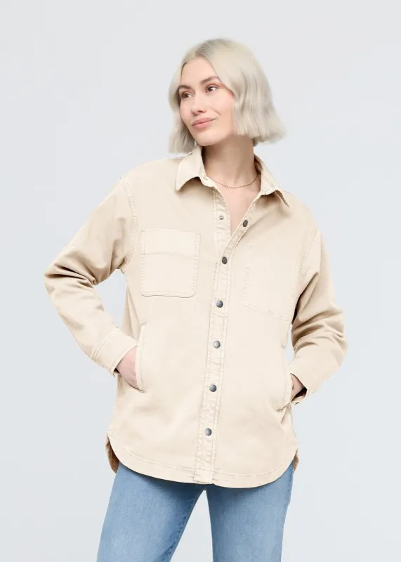 LuxTwill Overshirt sold by DUER
